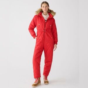 NWT J.Crew Puffer snowsuit with PrimaLoft®